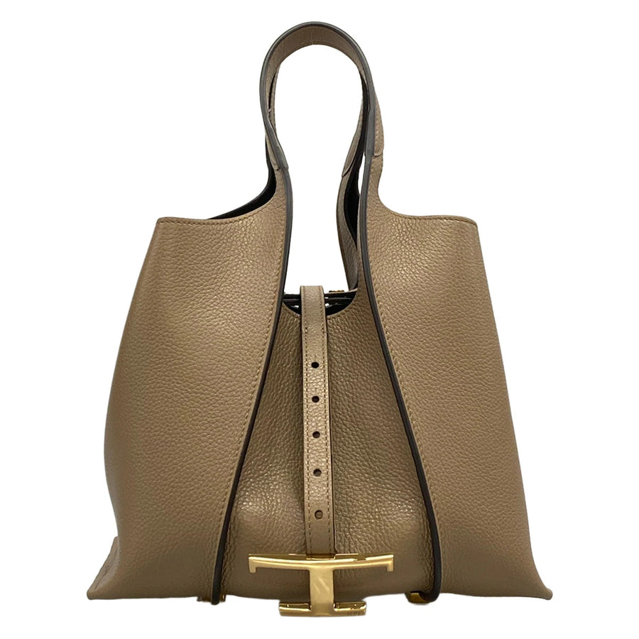 Tod's T Timeless Leather Shopping Bag