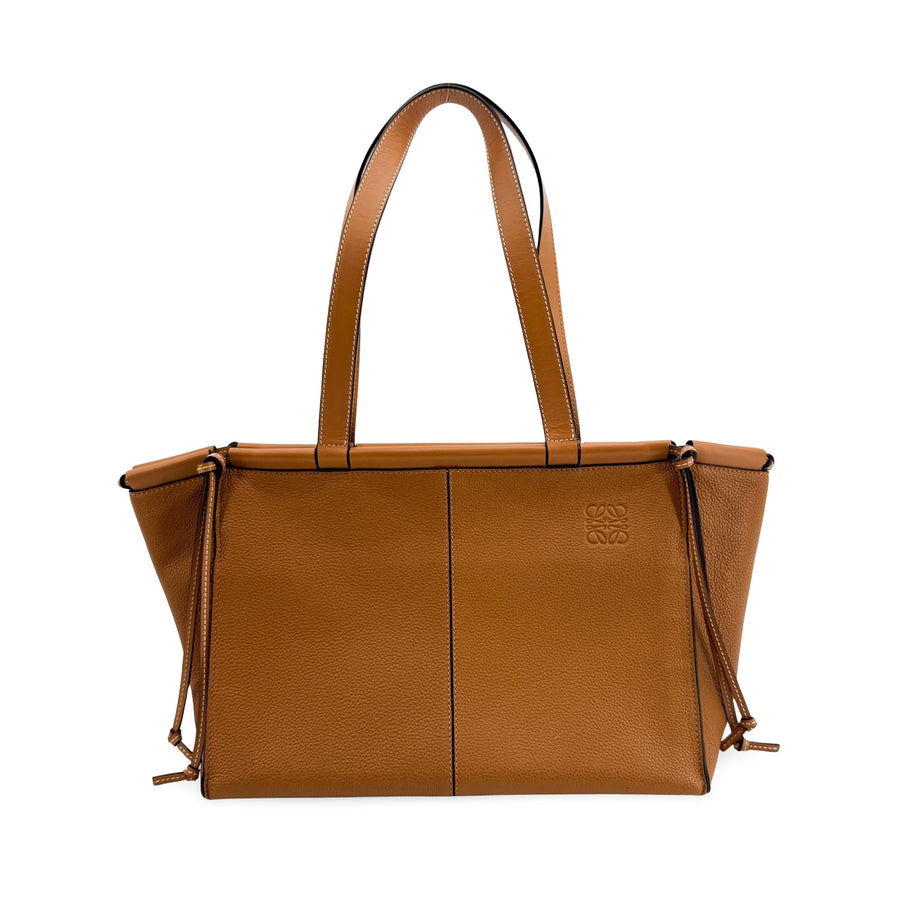 Loewe Cushion Tote Bag Tan