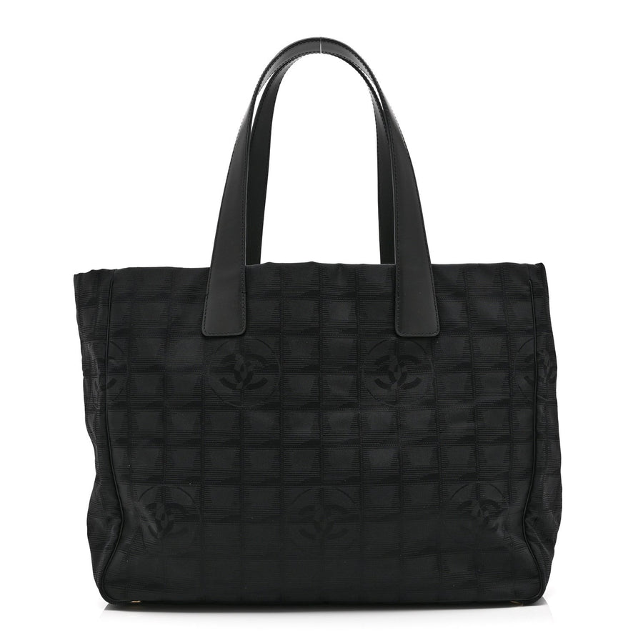 Chanel Nylon Medium Travel Tote Black