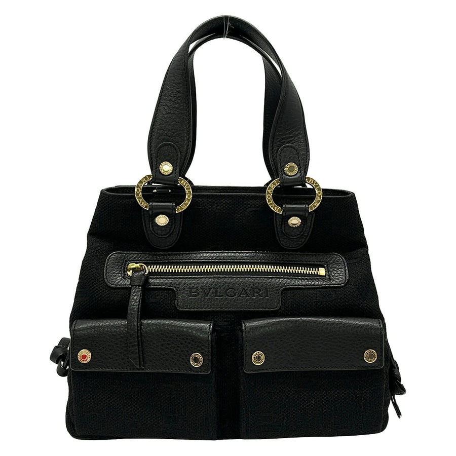 Bvlgari Maxi Lettere Black Jacquard