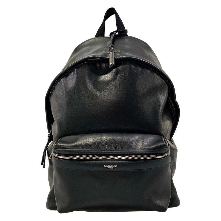 Saint Laurent Paris City Backpack Black