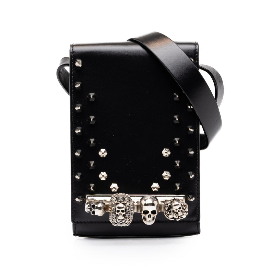 Alexander Mcqueen Studded Leather Skull