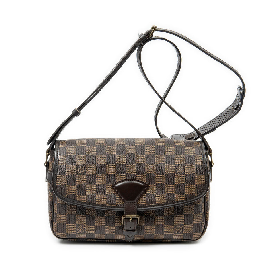 Louis Vuitton Sologne Handbag Damier