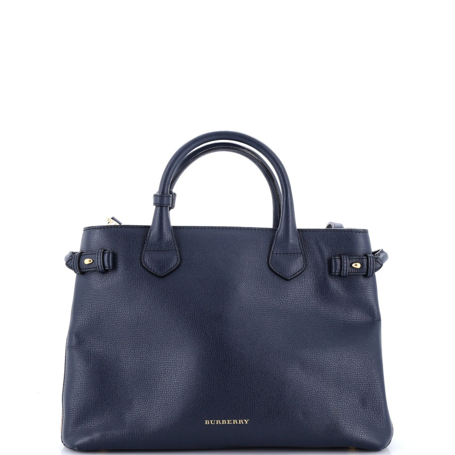 Burberry Banner Tote Leather And House