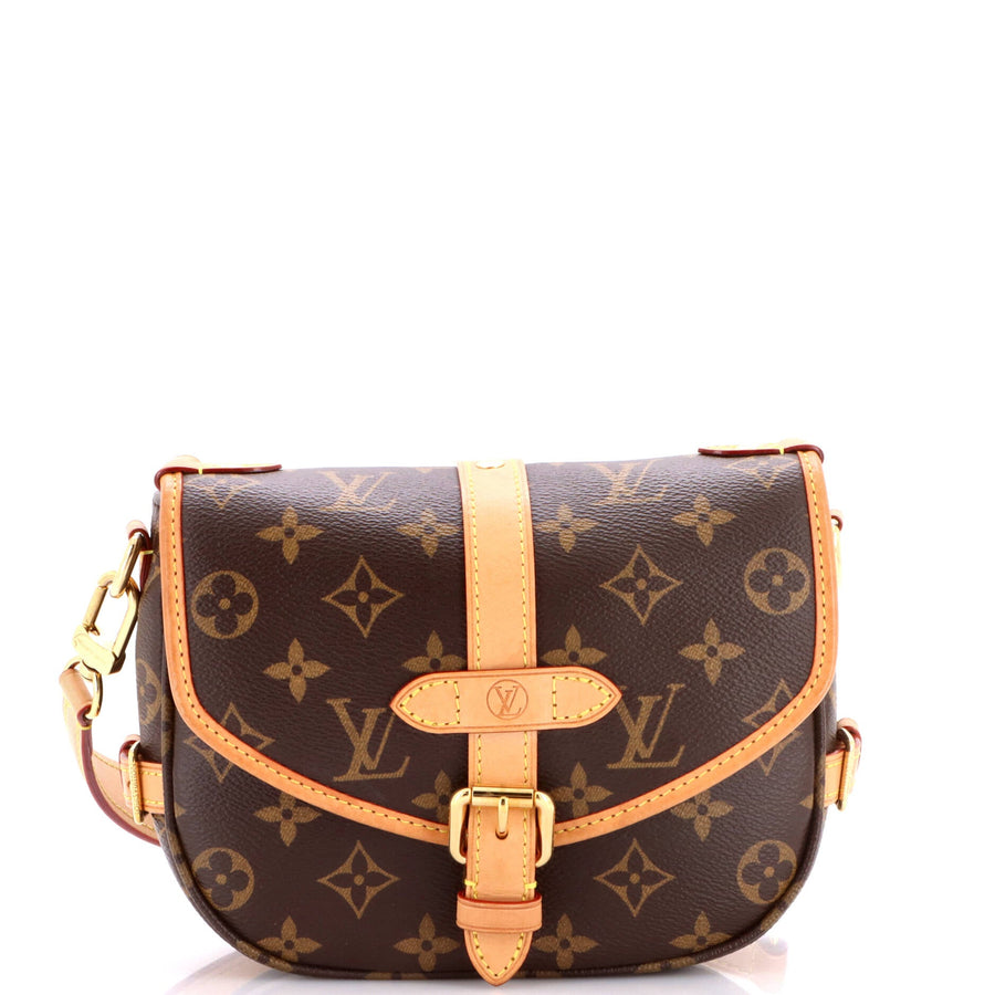 Louis Vuitton Saumur Handbag Canvas Bb