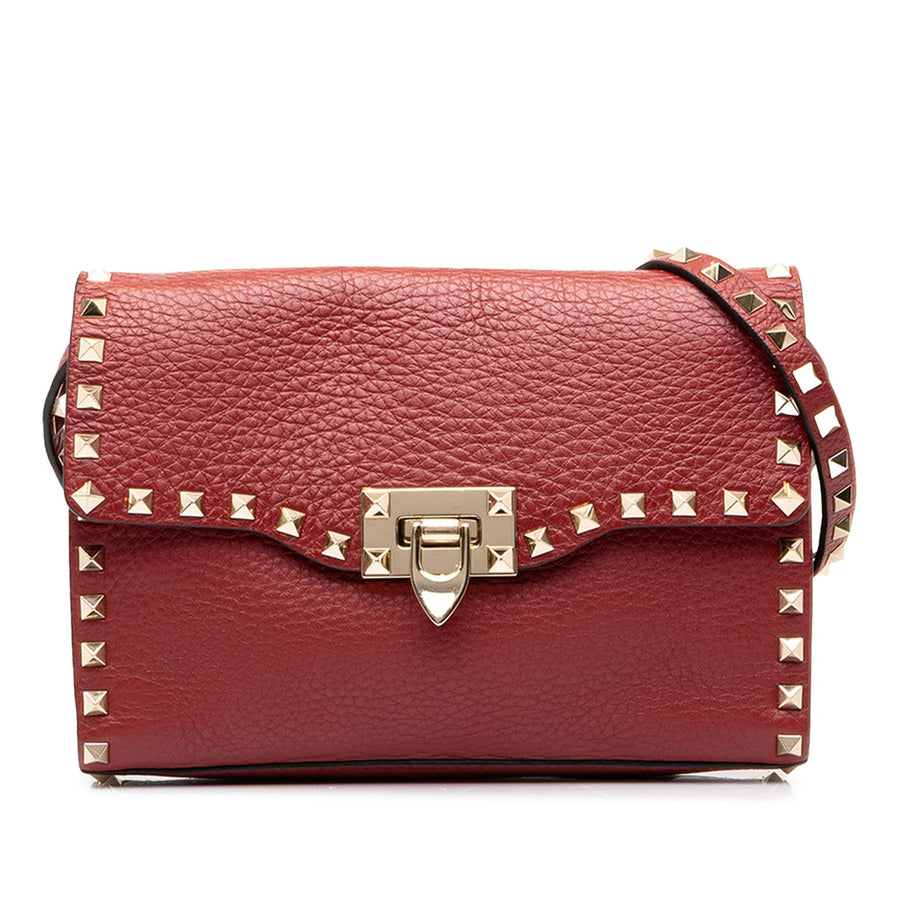 Valentino Medium Pebbled Calfskin
