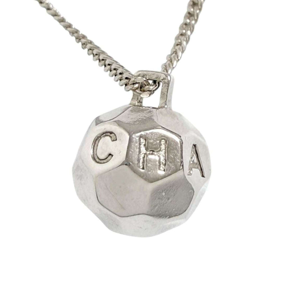 Chanel Mirror Ball Pendant Necklace