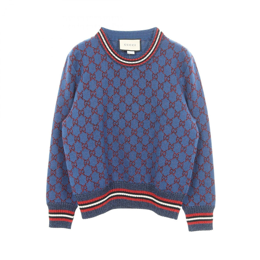 Gucci Gg Pattern Glitter Knitwear