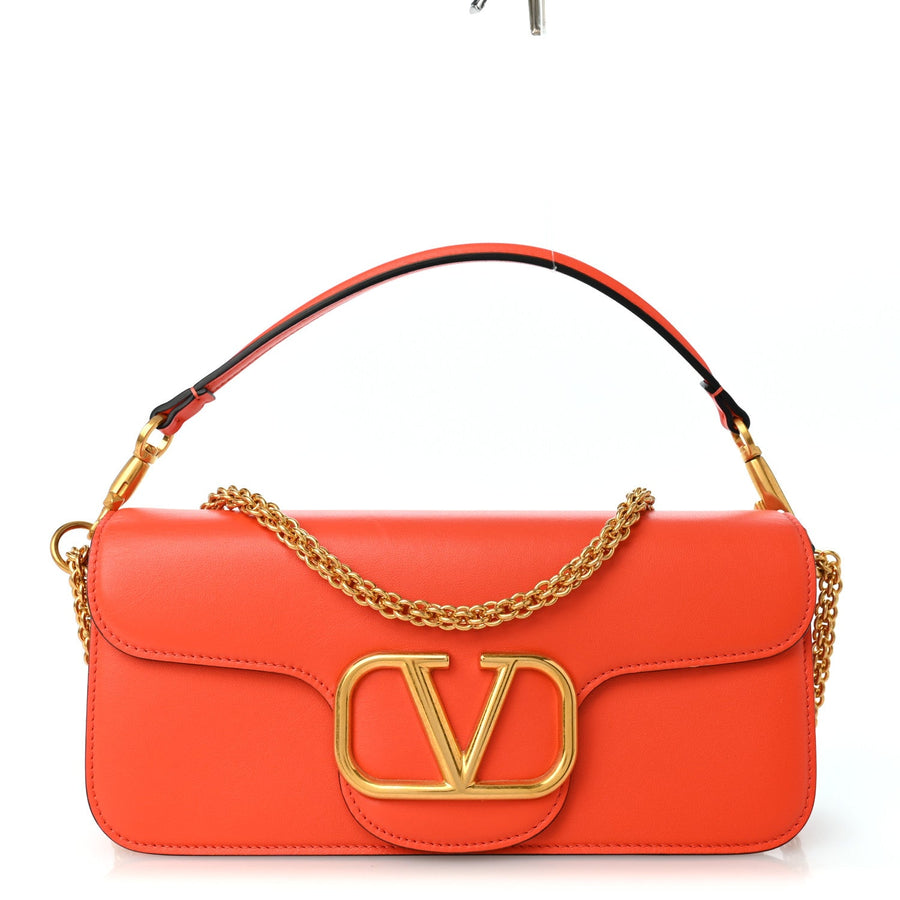 Valentino Garavani Calfskin Vlogo Loco