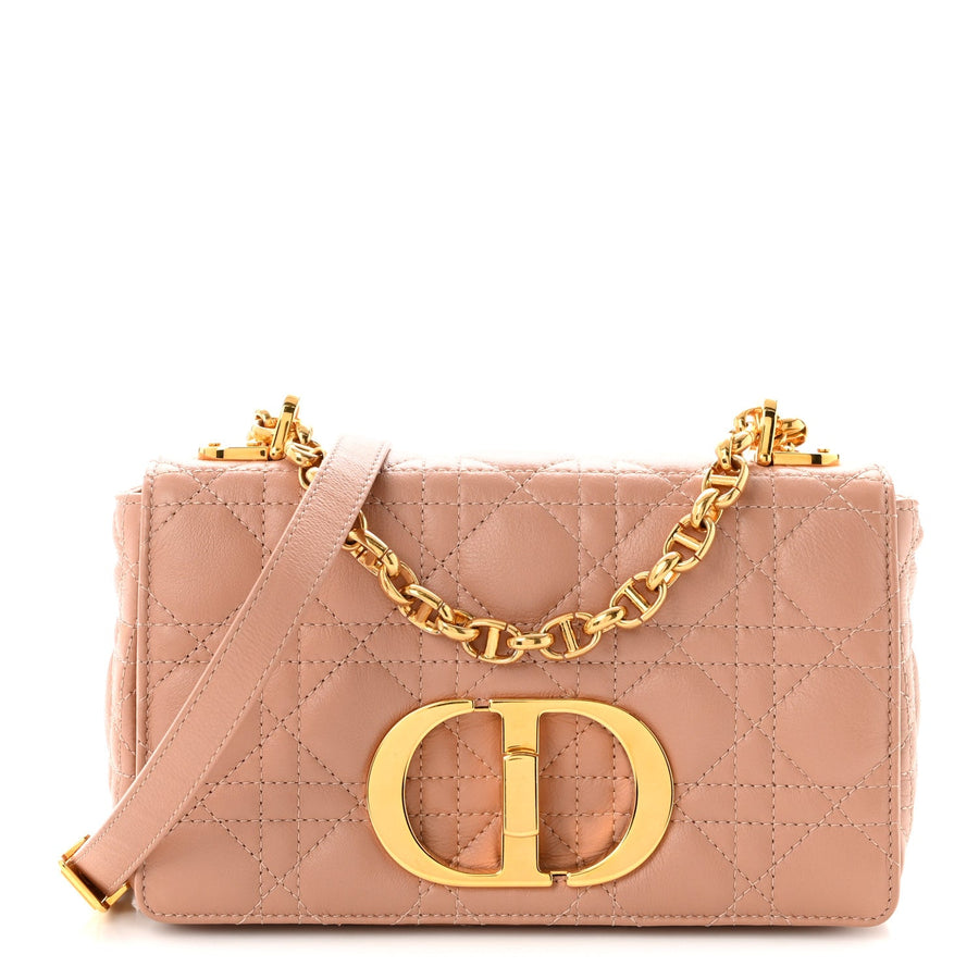 Christian Dior Calfskin Cannage Small