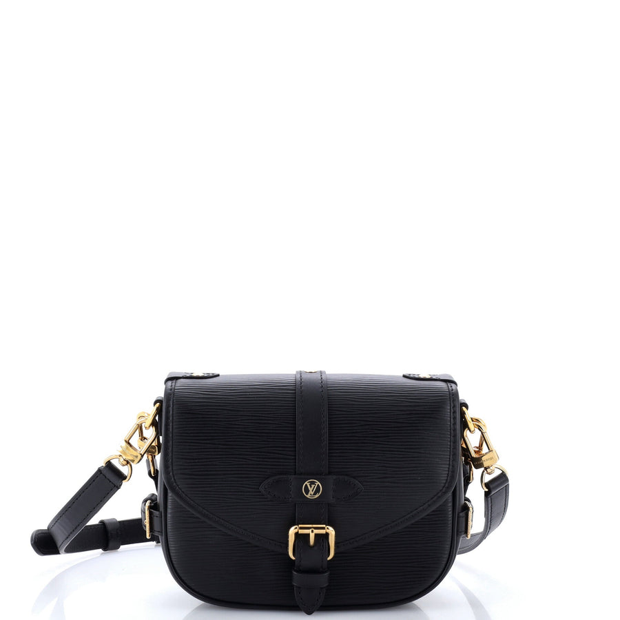 Louis Vuitton Saumur Handbag Epi Leather