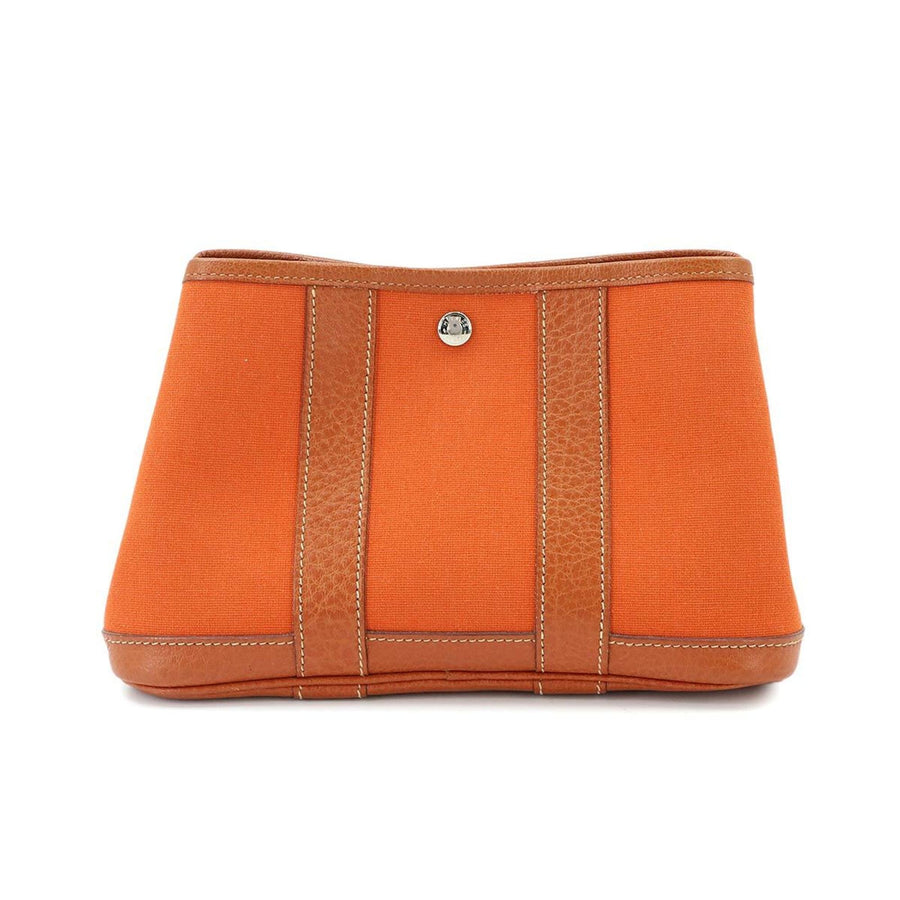 Hermes Garden Party Tote Toile And