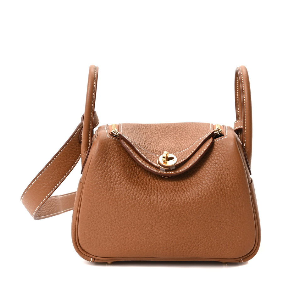Hermes Taurillon Clemence Mini Lindy 20
