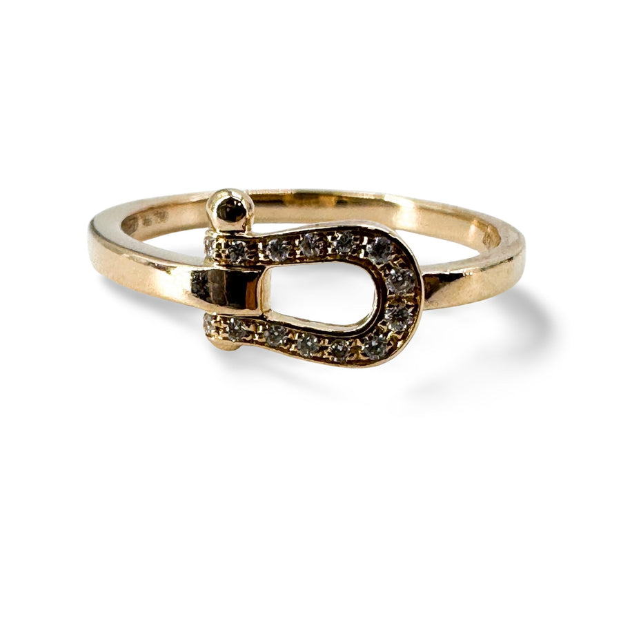 Fred Force 10 Medium Ring 18K Pink Gold