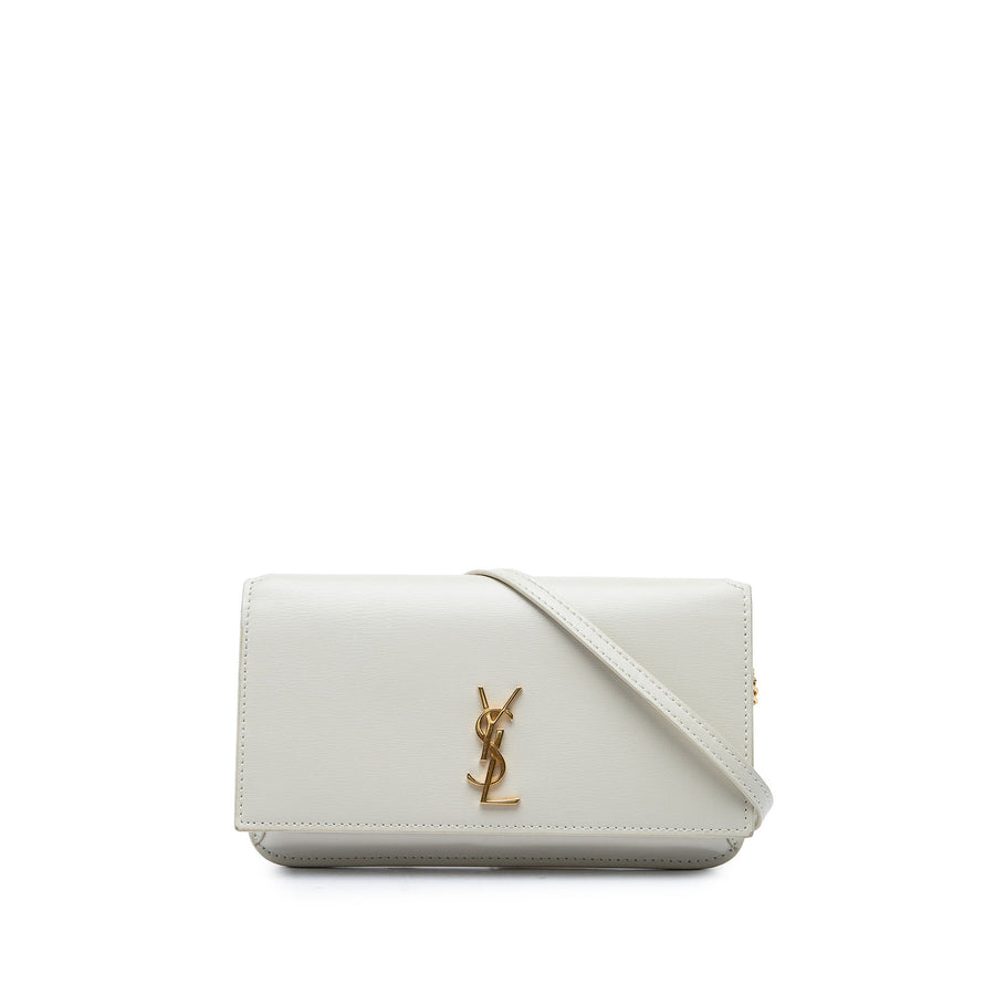 Saint Laurent Smooth Leather Cassandre