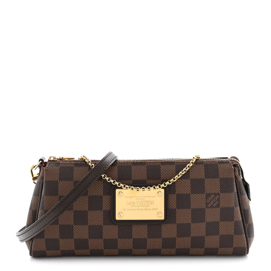 Louis Vuitton Damier Ebene Eva Clutch