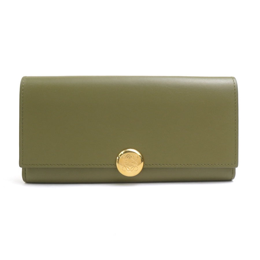 Loewe Long Wallet Khaki