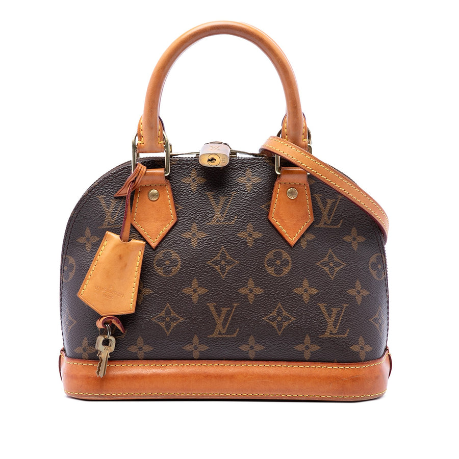 Louis Vuitton Alma Bb Pre-Loved Satchel