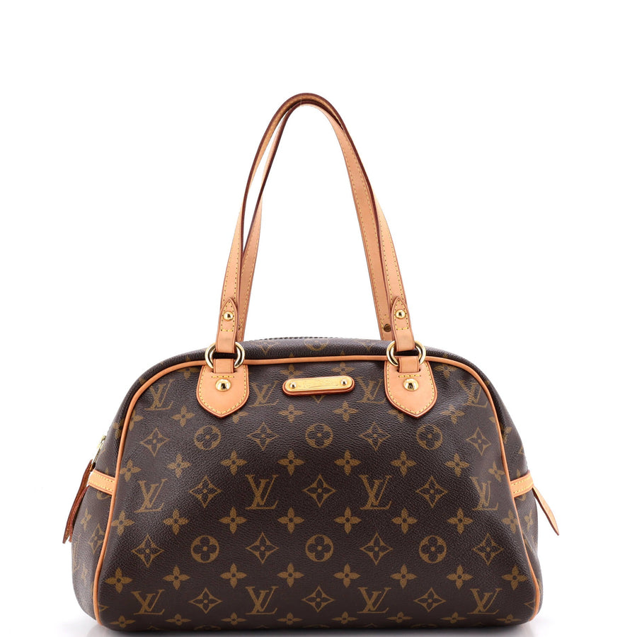 Louis Vuitton Montorgueil Handbag Canvas