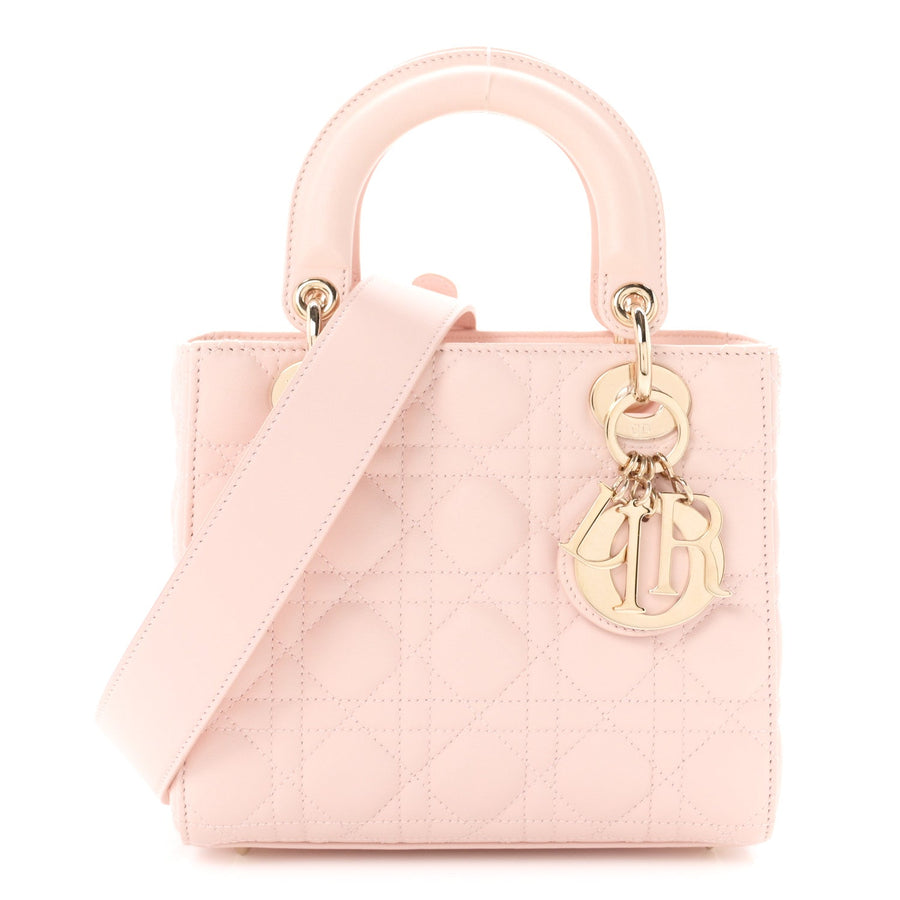 Christian Dior Lambskin Cannage Small My