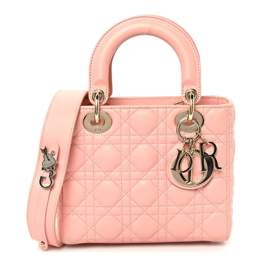 Christian Dior Lambskin Cannage Small My