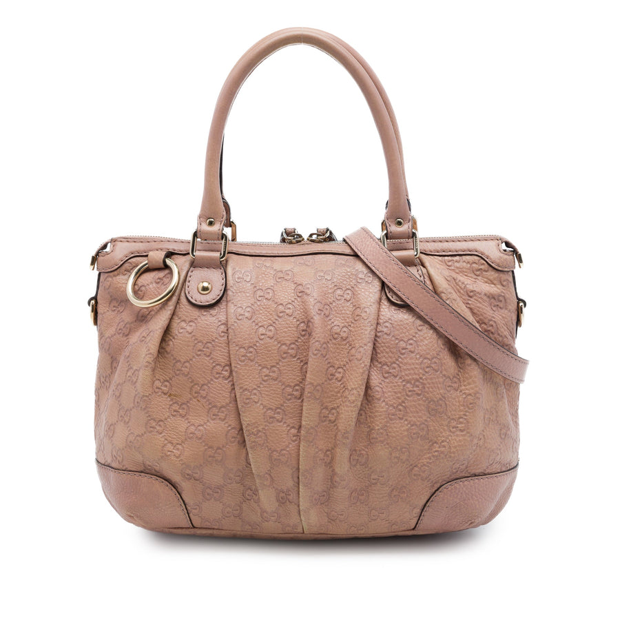 Sukey Top Handle Satchel Guccissima