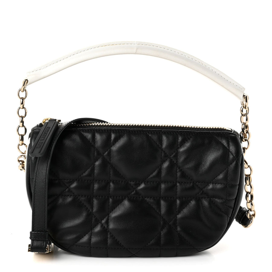 Christian Dior Lambskin Cannage Small