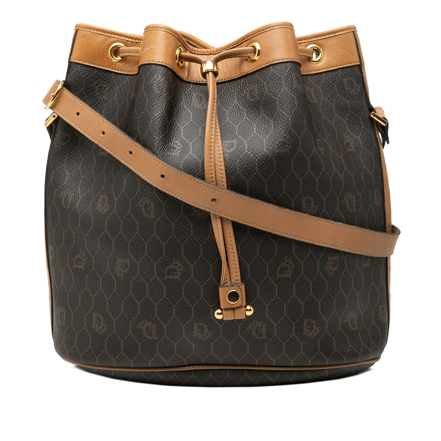 Dior Honeycomb Coated Canvas Drawstring