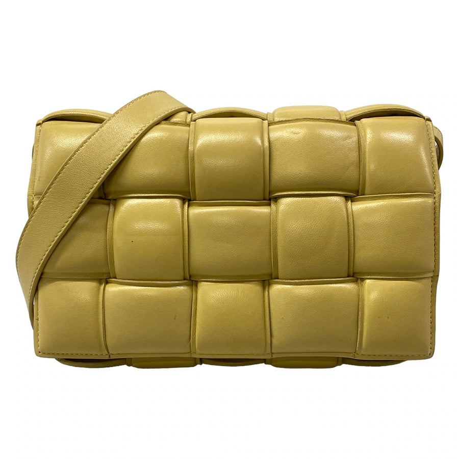 Bottega Veneta Intrecciato Beige Leather