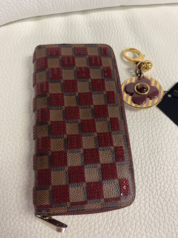 Louis Vuitton Wallet and Charm