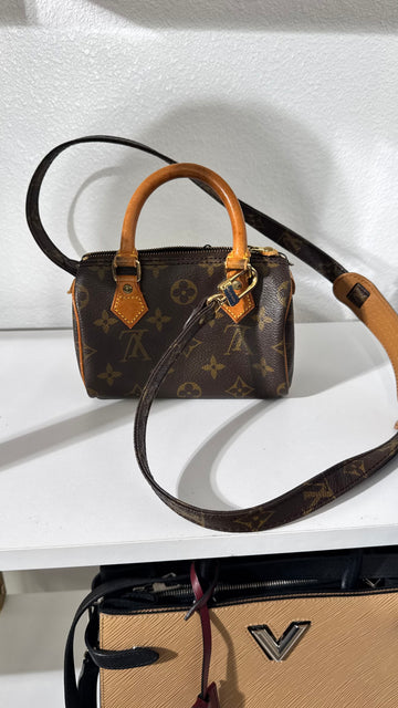 Louis Vuitton Mini Speedy 2Way Hand Bag