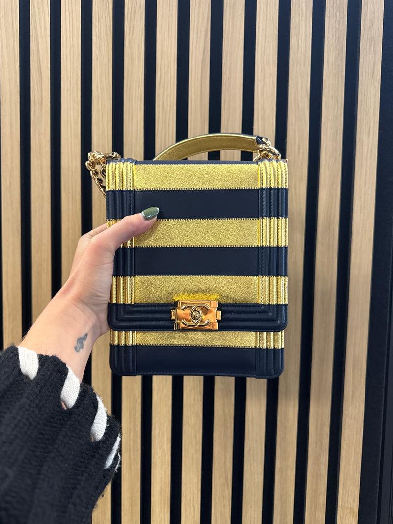 Chanel North/South Boy Bag