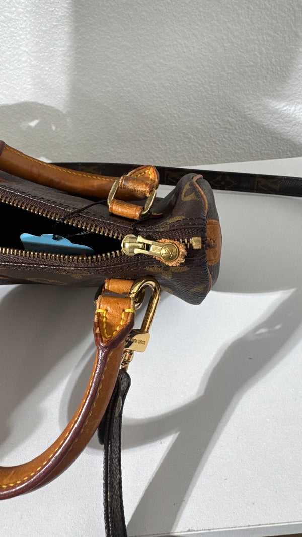 Louis Vuitton Mini Speedy 2Way Hand Bag