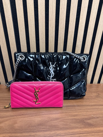 YSL Puffer & Wallet Bundle