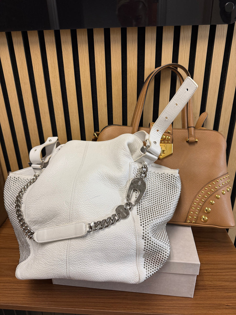 Bundle; Jimmy Choo Bag, Jimmy Choo Flats, Prada Bag