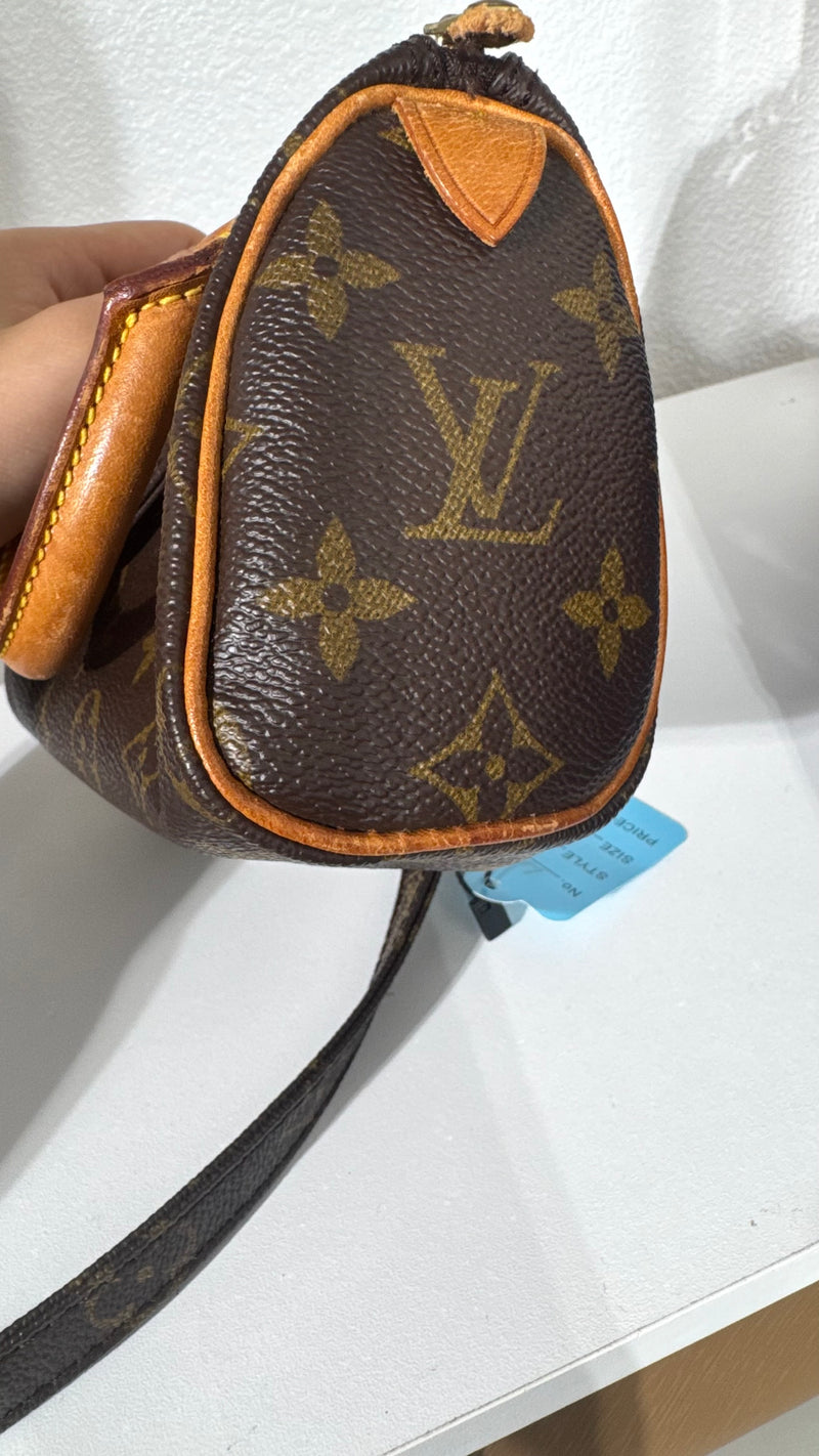 Louis Vuitton Mini Speedy 2Way Hand Bag