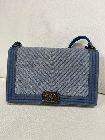 Denim Chanel Boy