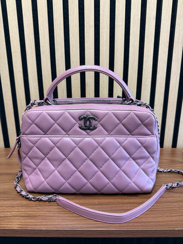 1/2 Chanel Trendy Mauve Bag Crossbody