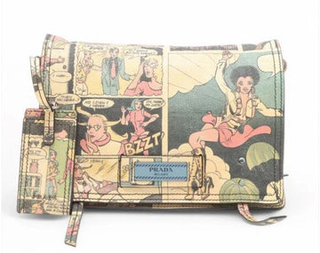 Prada Comic Leather Bag