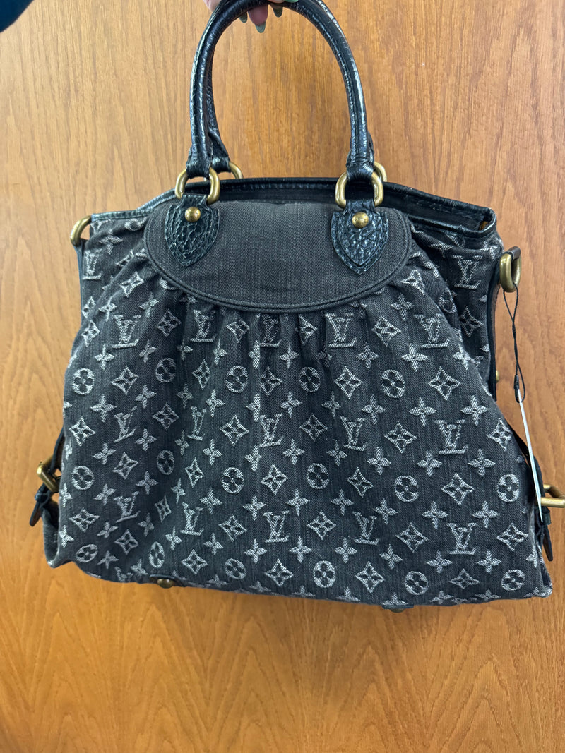 LV denim handbag