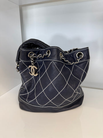 Chanel bucket tote