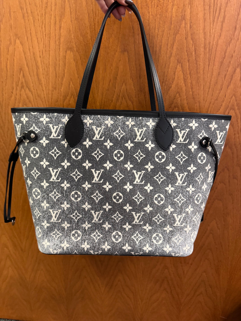 Louis Vuitton denim Neverfull
