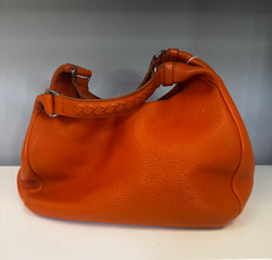 Orange Bottega shoulder bag
