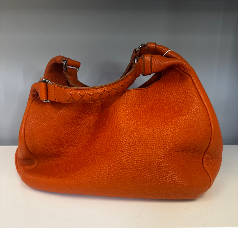 Orange Bottega shoulder bag
