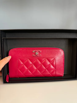 Chanel Zip Wallet