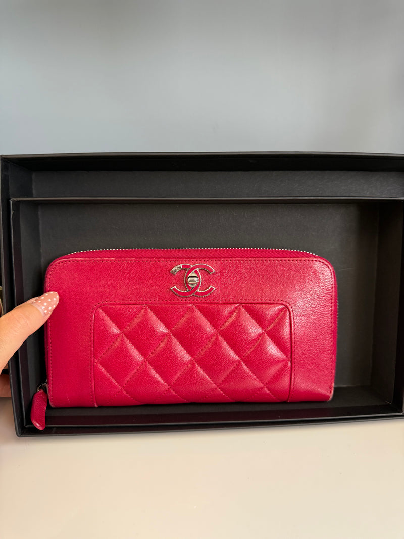 Chanel Zip Wallet