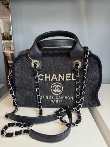 Chanel Deauville Bowler Bag