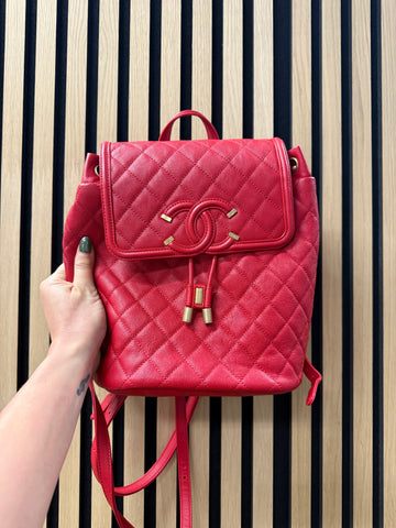 Chanel Filigree Backpack