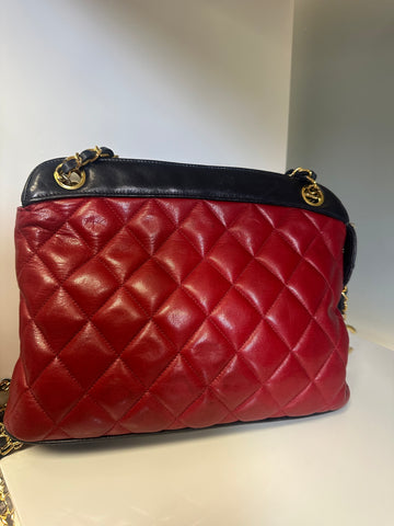 Part 1/2 - Red/dark navy blue Chanel