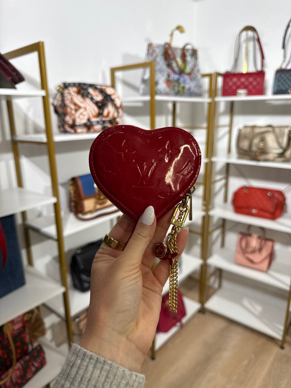 Louis Vuitton heart pouch